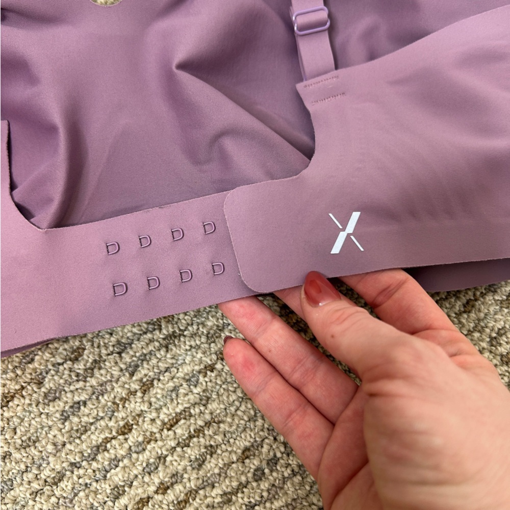 Knix Revolution V-Neck Bra Purple Size XXXL++ - Picture 6 of 8